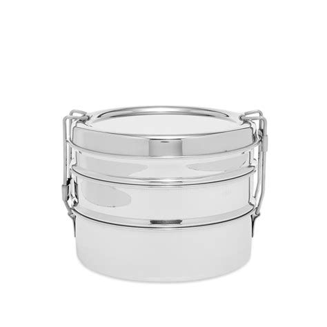 hay steel lunch box|Buy Steel Lunch Box Round 3 Layer from HAY .